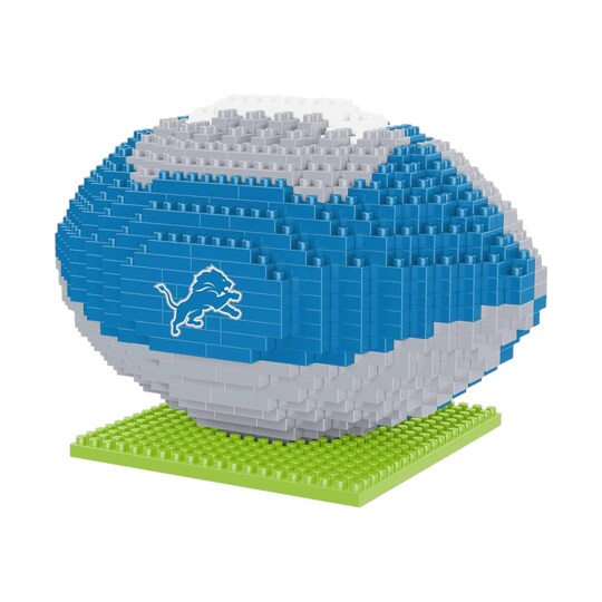 Detroit Lions NFL BRXLZ Football 728-Piece Building Block Set Detroit Lions NFL BRXLZ Football 728-Piece Building Block Set